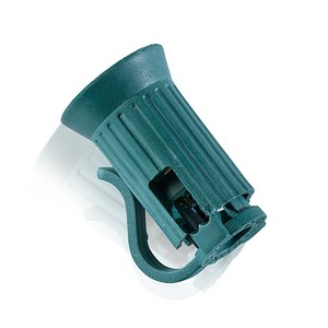 Basi per Lampade E12 C7 UL, Ricambio Verde SPT1 18AWG, Portalampada in PVC <span class=keywords><strong>con</strong></span> Base a Vite C7 E12 - Product Image 1
