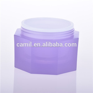 Decorativo doble pared PMMA crema cosmética jar para el cosmético - Product Image 3