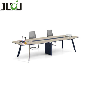 Mesa de reuniones modular, mesa de conferencias, Mesa reuniones, muebles de oficina blancos, escritorios de oficina, muebles de oficina modernos de <span class=keywords><strong>madera</strong></span> - Product Image 3