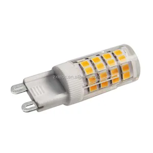 G9 Led Bombilla de maíz g9 bombillas de luz led regulable 120v 230v 2200k 2700k 3000k 4000k 5000k 6000k