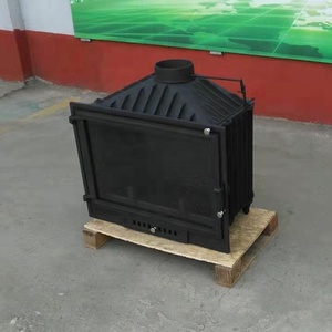 Chimenea de leña BSC328 Directo de fábrica Venta caliente de hierro fundido China Sala de estar Interior moderno Repuestos gratuitos Insertar <span class=keywords><strong>Sanse</strong></span> - Product Image 4