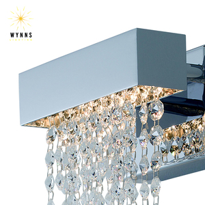 Modern Crystal LED 10W Indoor Wall Lamp Waterfall Design High CRI 95 Dimmable Home Office Living Room Garden Bracket <strong>Light</strong> - Product Image 3