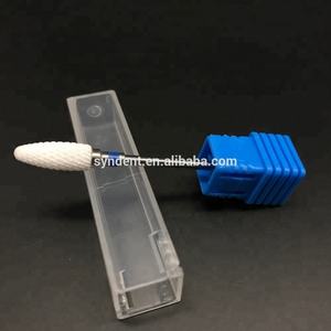 Gute Qualität 3/32 "Acryl Entfernen Sie <span class=keywords><strong>Bullet</strong></span> Flame Electric Ceramic Nail Drill Bits - Product Image 2