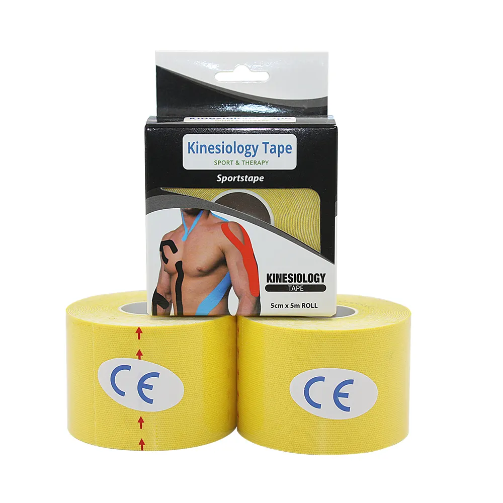 China Factory Water Resistant Rayon Kinesiology Therapeutic Sports Tape