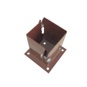 ฐานเสาแบบยึดติด/ฐานแผ่นเหลี่ยมสำหรับเสาฟence ลดราคาพิเศษ - Product Image 4