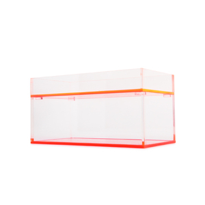 <span class=keywords><strong>Organisateur</strong></span> de <span class=keywords><strong>bureau</strong></span> en acrylique, <span class=keywords><strong>rose</strong></span> néon, bon marché, boîte à deux couches, avec emballage de boîte marron, vente en gros - Product Image 6