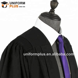 Gaun dan Topi Wisuda <span class=keywords><strong>Cambridge</strong></span> Buff Berkualitas Tinggi - Product Image 4