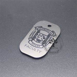 Напечатанная бирка для собак из нержавеющей стали с цепочкой - Product Image 6