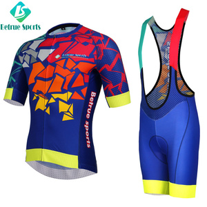 Abbigliamento da ciclismo a maniche corte <span class=keywords><strong>per</strong></span> <span class=keywords><strong>bici</strong></span> da strada personalizzato pantaloncini <span class=keywords><strong>in</strong></span> Jersey da ciclismo set pantaloncini con bretelle <span class=keywords><strong>pantaloni</strong></span> <span class=keywords><strong>per</strong></span> uomo sport - Product Image 1