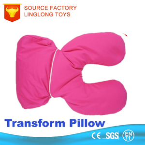 Cadeau promotionnel réchauffer jeter oreiller décoratif en peluche siestes taie d'oreiller en peluche Panda jouet variante cou méditation oreiller - Product Image 5