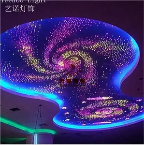 DIY Beautiful Ceiling Decorative LED Optical Fiber Sky Star Suction Top Lights Ceiling Light