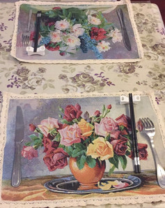 Dernière conceptions Gobelin <span class=keywords><strong>tapisserie</strong></span> tissée jacquard table à manger colorée tapis - Product Image 6