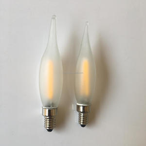 C20 C22 E10S C18หลอดไส้เทียน LED 220V, <span class=keywords><strong>2W</strong></span> สำหรับตกแต่งเชิงเทียนตามเทศกาลและไฟกลางคืนในร่ม - Product Image 3