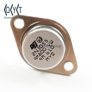 Transistor <span class=keywords><strong>2N3055</strong></span>, Precio de Transistor MOSFET SMD, Transistor NPN <span class=keywords><strong>2N3055</strong></span>, Transistor Bipolar MJ2955, <span class=keywords><strong>Amplificador</strong></span> de Potencia <span class=keywords><strong>2N3055</strong></span>, 60V 15A TO-3 - Product Image 1