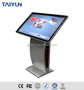 Digital Signage LCD floor price <span class=keywords><strong>multimedia</strong></span> kiosk totem touch screen kiosk 55 inch advertising reproducer - Product Image 1