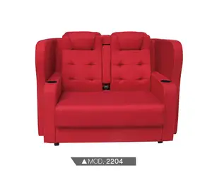 HYSD-2204 Comfortable Home Cinema Seats Chair with Cup Holder