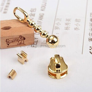 #3 #5 Custom Semi Auto Lock Zipper Slider Jewelry Slider Beads <strong>Puller</strong> As Required Zipper Nickel-free,zipper <strong>Puller</strong> Plating