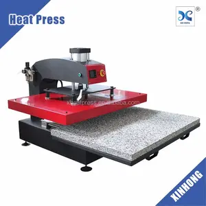 80 × 100 Large Format Pneumatic Automatic Sublimation Transfer Logo Printing Heat Press Machine 31x39