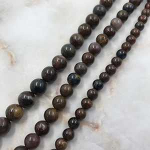 <span class=keywords><strong>Perles</strong></span> naturelles de haute qualité, <span class=keywords><strong>perles</strong></span> d'agate de <span class=keywords><strong>bois</strong></span> pétrifié amples pour la fabrication de bijoux, vente en gros, 100 pièces - Product Image 4