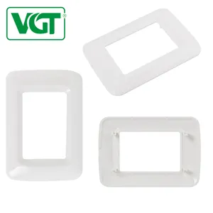 4Way White Faceplate Protective Plastic Light Switch Cover OEM for Ethiopia