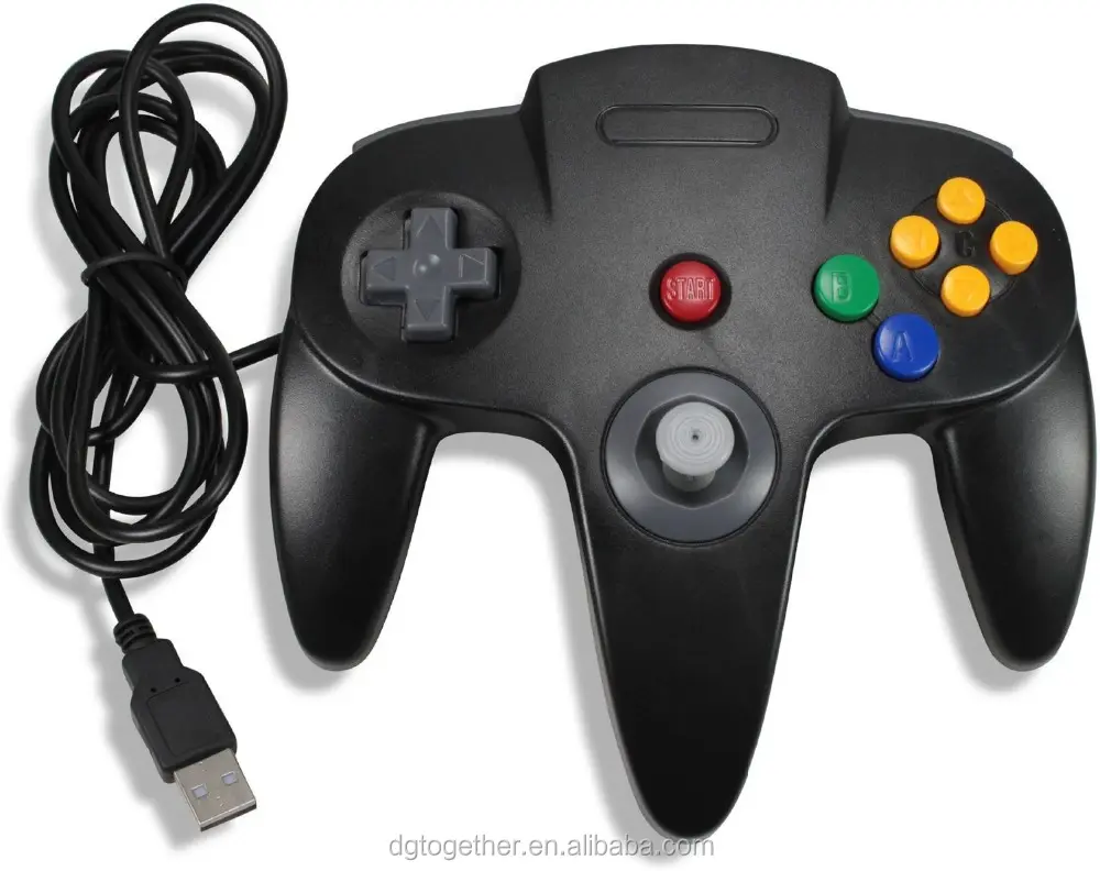 Wired Game Controller Pad Joystick für Nintendo 64 <span class=keywords><strong>N64</strong></span> Konsole Video <span class=keywords><strong>Spiel</strong></span> <span class=keywords><strong>N64</strong></span> Controller Gamepad Joystick
