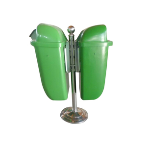 Poubelle en plastique empilable innovatrice qui respecte l'environnement 50L jumelles de déchets pour bio médical - Product Image 1