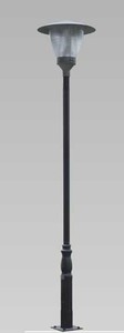 Botou hengsheng estacionamiento doble brazo antigua moldeada barato calle de aluminio poste de luz HS-HG-2 - Product Image 5