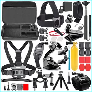 New Wholesale action camera 37-in-1 sport camera accessories kit for gopro11& Supermarket for action camera gopro12