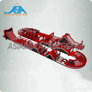 Parc d'obstacles gonflable <span class=keywords><strong>Ninja</strong></span> <span class=keywords><strong>Warrior</strong></span> sur mesure pour l'extérieur, durable, parc d'obstacles gonflable pour adultes, aire de jeux gonflable - Product Image 4