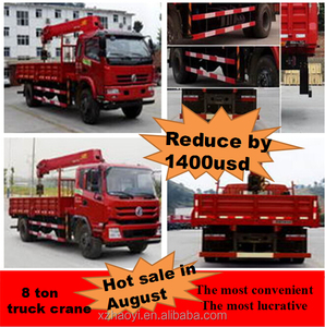 Dongfeng 4 * 2 <span class=keywords><strong>cargo</strong></span> camion - <span class=keywords><strong>benne</strong></span> hydraulique booms de camion grue EQ5121 à vendre - Product Image 5