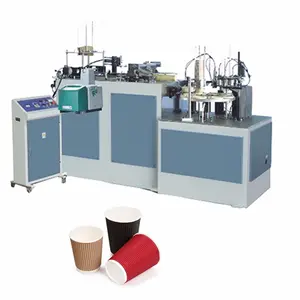 Eco-Groen Wegwerp Ripple Double Wall Paper Cup Machine