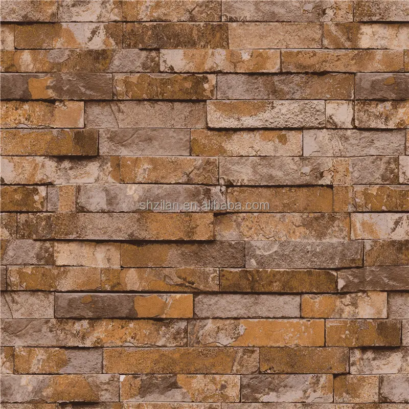 Wallpaper Factory Decorative 3d Wallpaper Brick For Bar