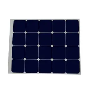 Ukuran Kustom Berbentuk 68 W Ringan Berat Fleksibel Panel Tenaga Surya/Solar Panel Efisiensi Tinggi Transfer Film Tipis Piring 11 V Roll lebih Tinggi Bond ODM