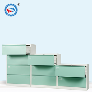 Muebles de oficina de almacenamiento de cajón de gabinete de archivo de cerradura de <span class=keywords><strong>metal</strong></span> 4 del gabinete del cajón - Product Image 3