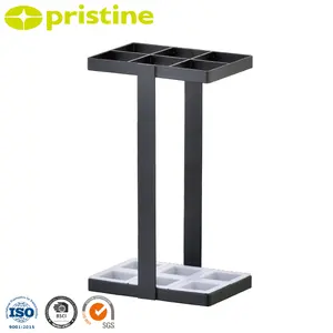 OEM eBay Organizador Taiwan armazenamento doméstico Móveis Fabricante entrada doméstica metal Indoor Umbrella Stands Holder