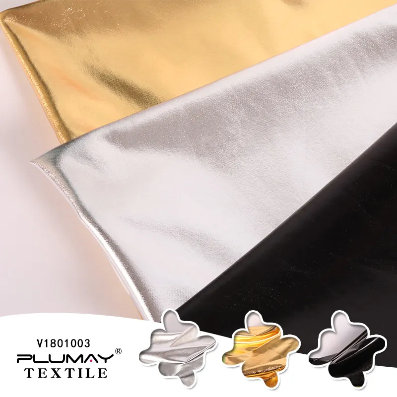 New arrival polyester hot stamping vàng lá in đầy đủ đồng vải cho thể thao