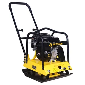 Manual push plate tamper compactor with 30cm compaction depth