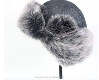 50% lana de invierno mongol Ushanka cazador ruso sombrero de estilo