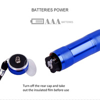 Lampe de poche portable à 6LED, en aluminium, torche pour Camping, usage extérieur, idéal pour l'été