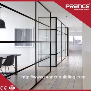 Oficina de <span class=keywords><strong>aislamiento</strong></span> acústico <span class=keywords><strong>tabique</strong></span> de vidrio marco de aluminio - Product Image 1