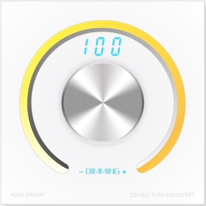 K2 Professional Lighting Accessories Wall Mounted Cct <strong>LED</strong> <strong>Dimmer</strong> 24v Cct <strong>Touch</strong> Switch - Product Image 2