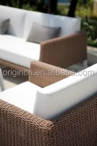 Hot Sale Outdoor Wintergarten Freizeit möbel Set Rattan Sofa Set modernes Design