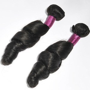 Pleine cuticule lâche vague extension de cheveux peut durer <span class=keywords><strong>plus</strong></span> d'un an vip extension de cheveux - Product Image 5