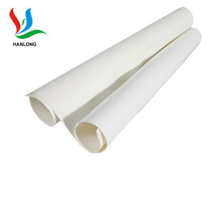 Résistance à la flamme blanc et rouge PVC bâche tente matériaux - Product Image 5