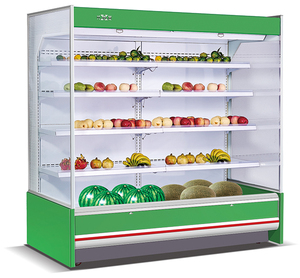 Refrigerador refrigerado abierto para supermercado, refrigerador para bebidas, verduras y frutas, equipo de refrigeración, gran oferta, 2022 - Product Image 2