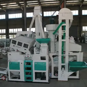 Meilleure vente 20 tonnes par jour ensemble compact machines de moulin à riz combiné