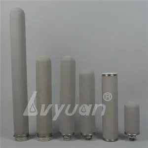 Manufacturer Customized Porous Plastic/metal/Stainless Steel/Titanium/Ceramic/Activated Carbon Tube Sintered Filter Cartridge