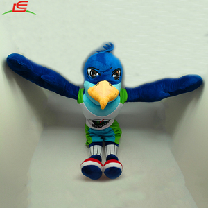 Förderung stock sportbekleidung blau gefüllte plüsch falco - Product Image 1
