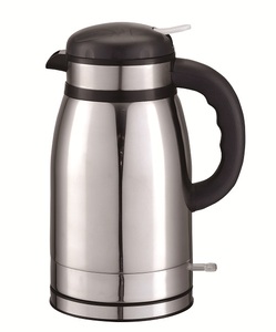 Hervidor electrónico de acero inoxidable con batería, elemento calefactor de 1.5L - Product Image 1