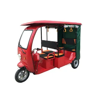 New chinese three wheel motorcycle used electric rickshaw pedicab for passenger